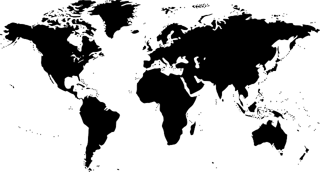 World map background